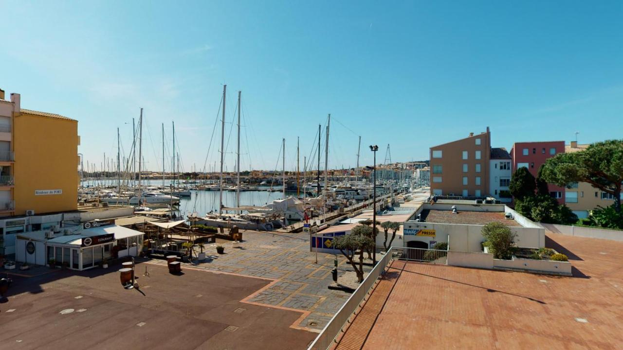Apartamento Studio Avec Belle Vue Sur Le Port Agde Exterior foto